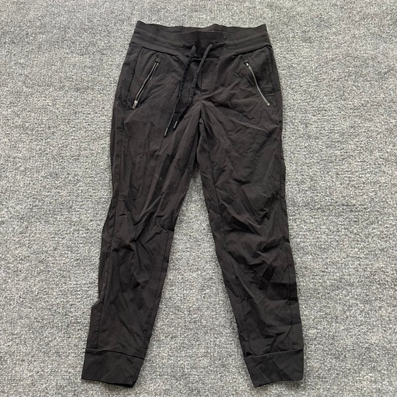 Athleta Pants - Athleta Joggers Womens Size 6 Black Ripstop Tapered Hiking Athletic Pants
